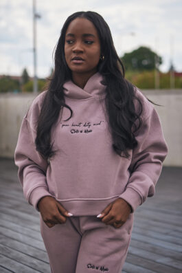 Hoodie DUSTY PINK