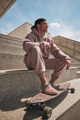Hoodie DUSTY PINK
