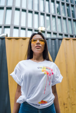 T-shirt BAHAMA SPLASH WHITE classic