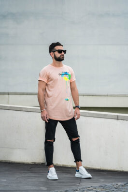T-shirt BARBADOS SPLASH ORANGE