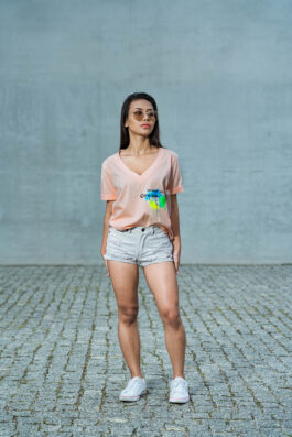 T-shirt BARBADOS SPLASH ORANGE