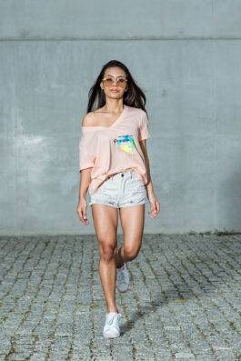 T-shirt BARBADOS SPLASH ORANGE