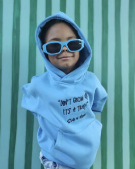 Mini hoodie BLUE MARLIN