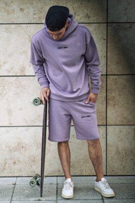 Hoodie / shorts LAVENDER SWAG CLASSIC