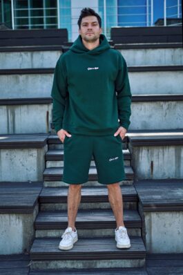 Hoodie / shorts BRITISH RACING GREEN CLASSIC